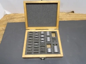 Round Gauge Block Set -MISSING SOME - Picture 1 of 2