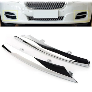Coppia barrette anteriori cromate Trim Fit per JAGUAR XJ 2010-2015 - Foto 1 di 9