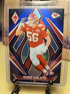 2024 Panini Phoenix - George Karlaftis #62 Blue /249 Chiefs - Picture 1 of 2