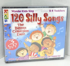 3 CD Set Wonder Kids Sing 120 Silly Songs SEALED 2- 4 Years Toddlers Music - Bild 1 von 10