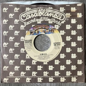 VILLAGE PEOPLE - Y.M.C.A. / Women, 1978 CASABLANCA 7" Vinyl 45rpm Record NM - Picture 1 of 5
