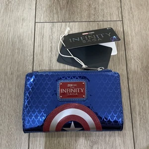 Disney Captain America Marvel Infinity Saga Hardtag Loungefly Geldbörse - Bild 1 von 5