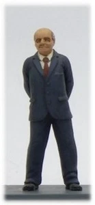 SPETTATORE NON DIPINTO ELEGANTE con LE MANI sulla SCHIENA DENIZEN RD105 - Foto 1 di 1