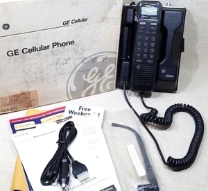 VTG CELL PORTABLE CELLULAR PHONE 1991 GE GENERAL ELECTRIC DX SERIES MODEL THC47