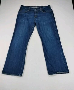 Old Navy Jeans Mens 38 Loose Blue Baggy Wide Leg Grunge Skater Y2K Skaterpunk - Picture 1 of 11