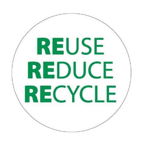 Reuse Reduce Recycle Hard Hat Decal Hardhat Sticker Helmet Label H243 ...