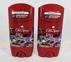 Set of 2 Old Spice Antiperspirant & Deodorant Stick for Men, Raptorstrike, 2.6oz - Picture 1 of 18