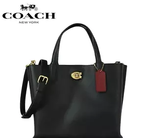 Coach C8869 Handtasche Schultertasche Beuteltasche Leder schwarz Damen nagelneu unbenutzt - Bild 1 von 10