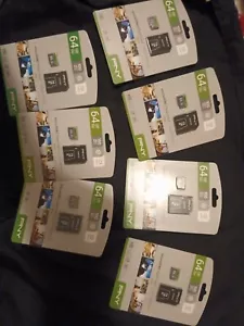 PNY 64GB Elite Class 10 U1 microSDXC Flash Memory Card - 100MB/s, Class 10, U1, - Picture 1 of 3