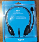 Logitech H111 Wired Headset Stereo Headphones With Noise Cancelling Microphone