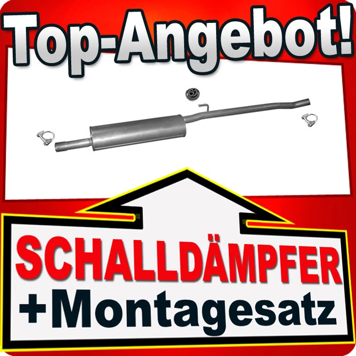 Silencieux central pour CITROEN JUMPY FIAT SCUDO PEUGEOT EXPERT 2.0HDi JTD à ... - Photo 1/1