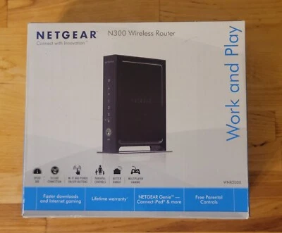Netgear WNR2000 300 Mbps 1-Port 10/100 Wireless N Router (WNR2000-100NAR) Open  - Image 1 of 2