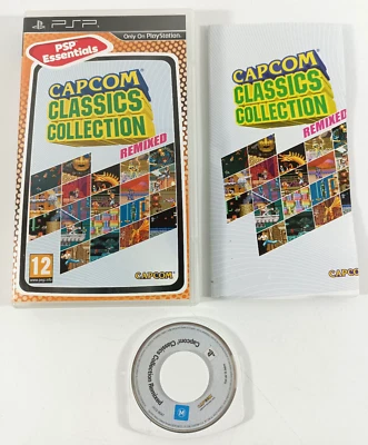 Game sony Psp French Version Capcom Classics Collection Remixed with Record - Image 1 of 2