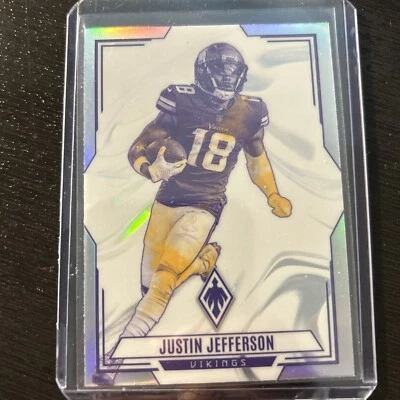 2023 Phoenix Justin Jefferson Silver Contours Insert - Image 1 of 2