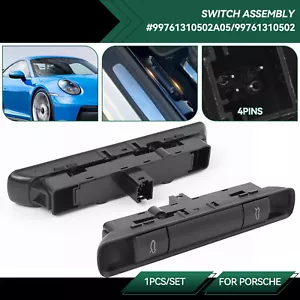 99761310502 Bonnet Boot Release Switch For Porsche 911 997 987 Boxster Cayman - Picture 1 of 8