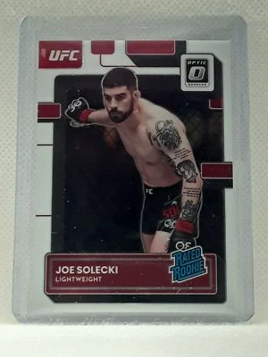 Joe Solecki 2023 Donruss Optic UFC - Rated Rookie #117 - - Image 1 of 2