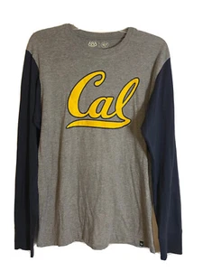 686 x 47 Herren Größe M California Golden Bears gerippt ohne Etikett Kragen Langarm - Bild 1 von 8