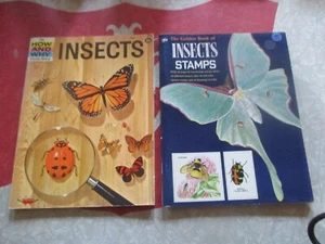 HOW & WHY/GOLDEN BOOK Vintage INSECTS & INSECTS STAMPS Softcover BOOKS - 1970's - Picture 1 of 9
