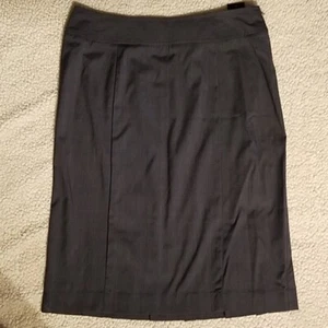 New Style & Co Plaid Pleated Stretch Skirt Sz 8 - Picture 1 of 5