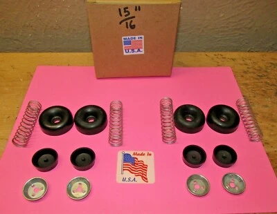 1953 1954 1955 1956 FORD F500 C500 C600 F600 FRONT WHEEL CYLINDER KIT USA 15/16" - Image 1 of 4