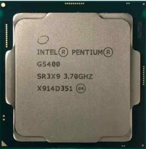 Intel Pentium G5400 Processor 3.7GHz LGA1151 Dual-Core - SR3X9 58W cpu - Picture 1 of 1