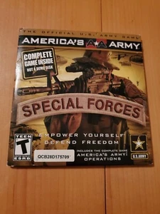 America's Army SPECIAL FORCES Computer Game PC Developed By U.S. Army Complete - Picture 1 of 6