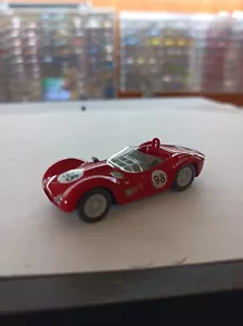 1/64 Kyosho MASERATI TIPO 61 ROSSO driver Carroll Shelby - Foto 1 di 2