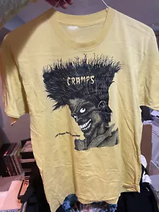 Vintage The Cramps Bad Music For Bad People Concert T-Shirt Mens XL X-Large - Picture 1 of 2