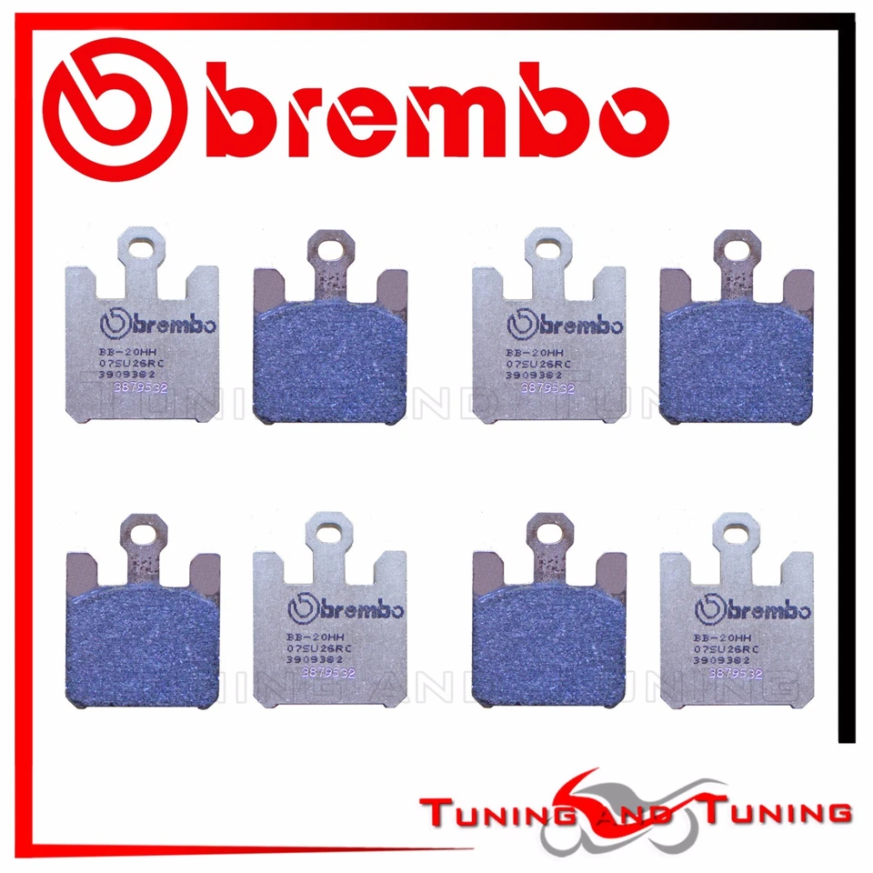 Pastiglie Anteriori BREMBO RC RACING PER KAWASAKI ZX6R NINJA 636 2005 2006 - Immagine 1 di 1