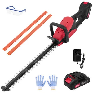 Electric Cordless Hedge Trimmer Tree Branch Cutter Tool with Battery & Charger - Picture 1 of 12