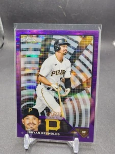 Bryan Reynolds 2023 Topps Chrome Purple Sonar Refractor /275 Pirates - Picture 1 of 2