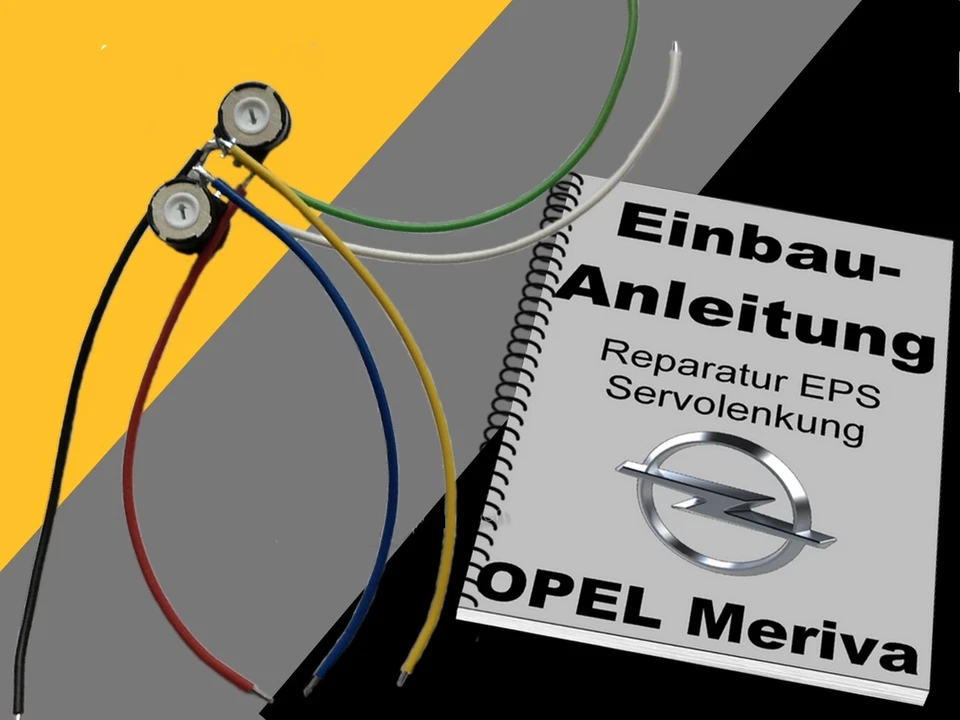 SERVOLENKUNG Reparatursatz OPEL MERIVA Lenkung EPS Reparatur ohne WERKSTATT