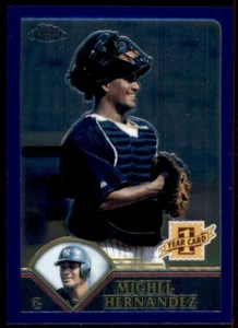 Topps Traded & Rookies 2003 #T235 Michel Hernandez novato cromado - Imagen 1 de 2