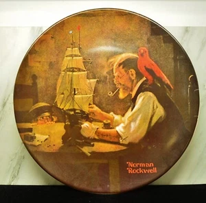The Ship Builder NORMAN ROCKWELL 1980 Plate KNOWLES Fourth plate in collection - Picture 1 of 4