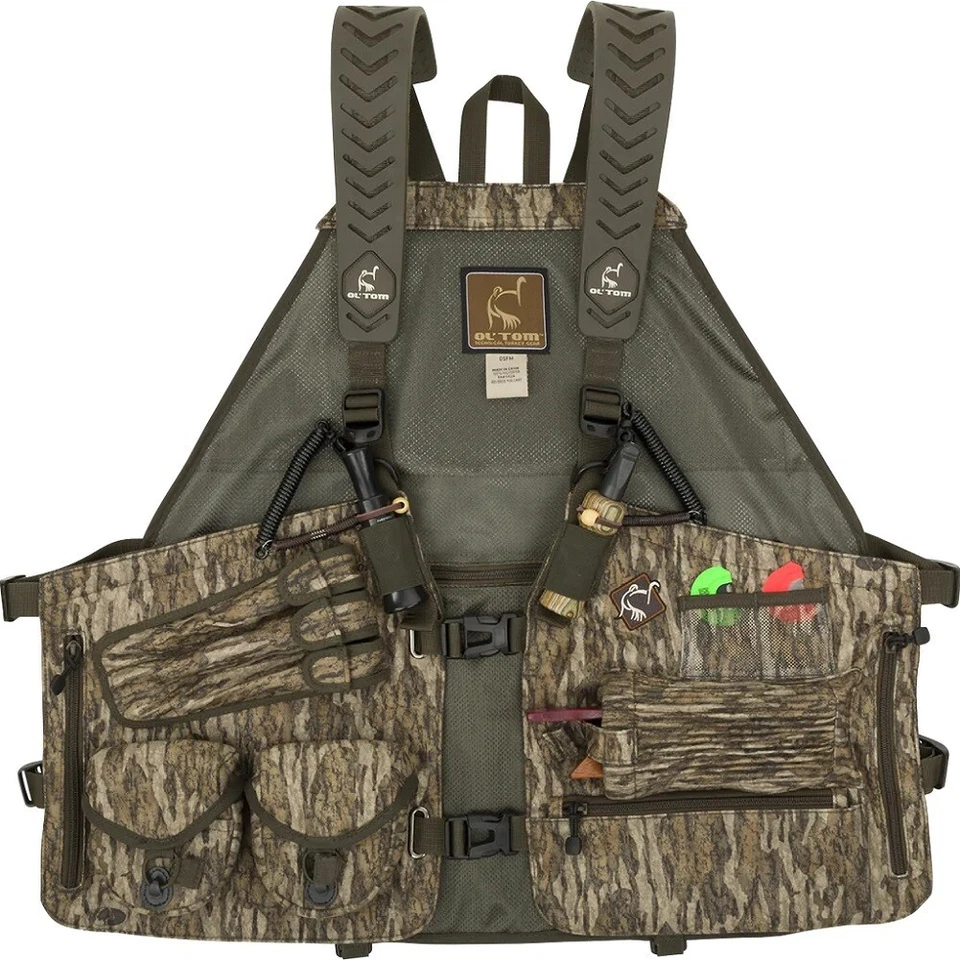 Ol' Tom Time & Motion Gunslinger Turkey Vest Mossy Oak Bottomland - Image 1 of 1