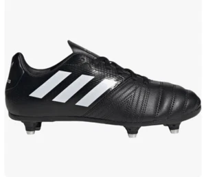 adidas Performance Boys All Blacks Soft Ground Rugby Boots - Size 3 F36349 Nb3 - Picture 1 of 4