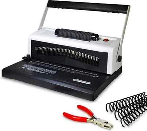 S25A Coilbind Coil Punch & Bindemaschine - mit elektrischem Coil Inserter - Profe - Bild 1 von 1