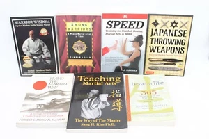 Lot of 7 Martial Arts Training Books Speed Combat Warrior Wisdom Boxing MMA  - Imagen 1 de 10