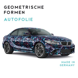⭐Foratura completa stampa digitale geometria. Forme design 3D auto wrapping senza bolle - Foto 1 di 6