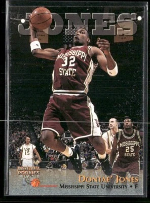 1996 Score Board Basketball Rookies - Dontae' Jones #25 (RC) - Image 1 of 2