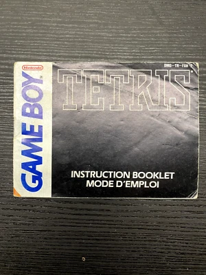 NOTICE SEULE Tetris GameBoy GB Game boy - Immagine 1 di 2