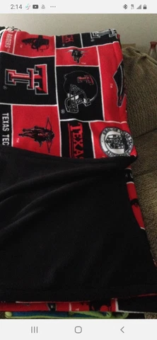 Texas Tech Red Raiders New 50x60 Fleece Control Design Blanket Cover