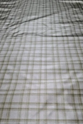 Pindler or other high designer fabric 10 yards green, silk Taffeta check see pic - Image 1 of 3