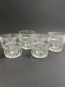 (4) Klar Libbey DuraTuff Everest Cocktail Whiskey Old Fashion Rocks Gläser 9oz - Bild 1 von 8