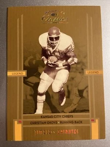 2005 Donruss Classics Timeless Tributes Bronze #126 Christian Okoye #d /100 - Picture 1 of 2