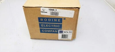 Bodine 5474 FV Parallel Gear Motor - 60 :1 Ratio, 1/30 hp, 115 V, 1 ph - Image 1 of 2