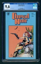 Cheval Noir #7 (1990) CGC 9.6 White! Classic Dave Stevens cover! Dark Horse!