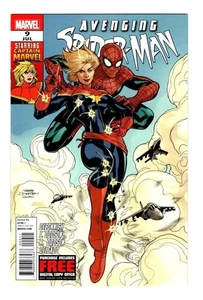 AVENGING SPIDER-MAN 9 NM- (9.2) 1ST APPEARANCE CAROL DANVERS CAPTAIN MARVEL* - Picture 1 of 2