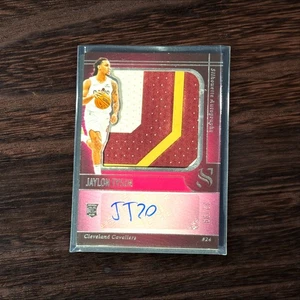 2024-25 Panini Silhouette Basketball Jaylon Tyson RPA /99 - Picture 1 of 2