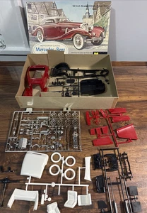 1963 Monogram 1:24 SCALE "1939 MERCEDES-BENZ 540-K CABRIOLET” PC87-298 Vintage - Picture 1 of 14